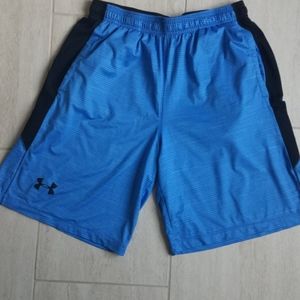 3/$30 UNDER ARMOUR Blue Mens Shorts Size L